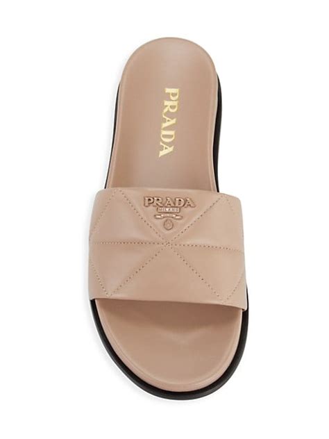 saks Prada slides